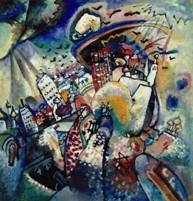 Moskva I - Vassily Kandinsky