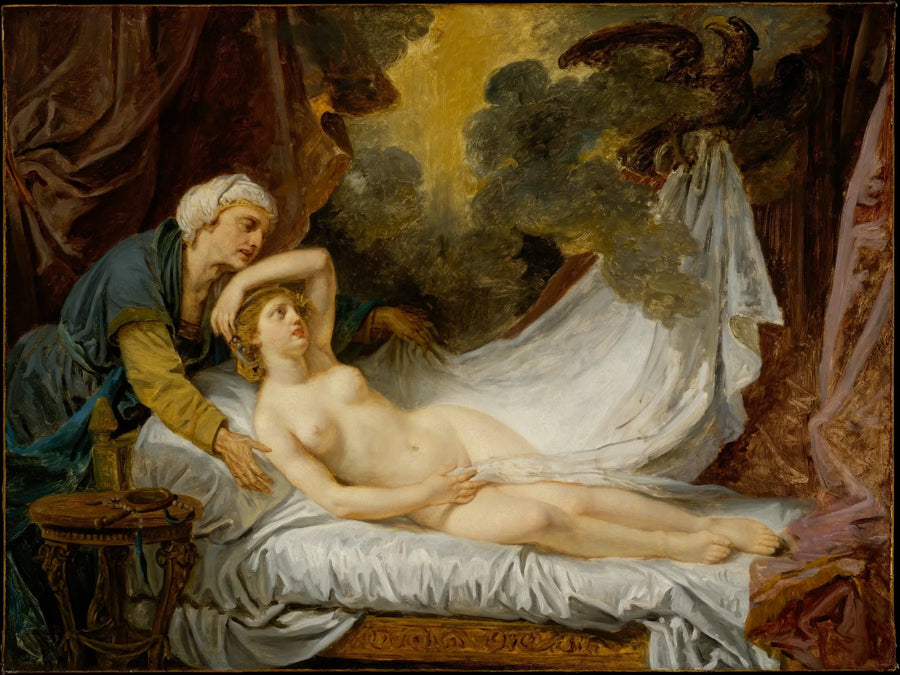 Motor besøkt av Jupiter - Jean-Baptiste Greuze