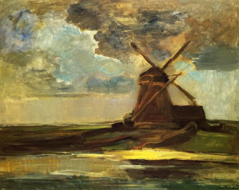 Vannmølle ved Gein - Piet Mondrian