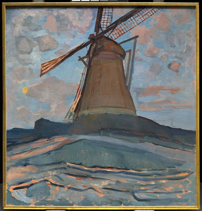 Vannmølle - Piet Mondrian