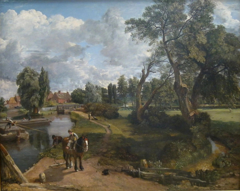 Flatford-mølle - John Constable