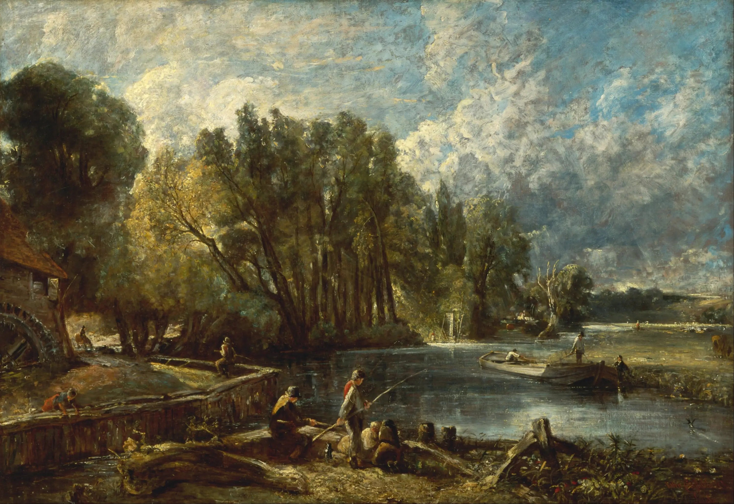 Moulin de Stratford - John Constable - Alpha Reproduction