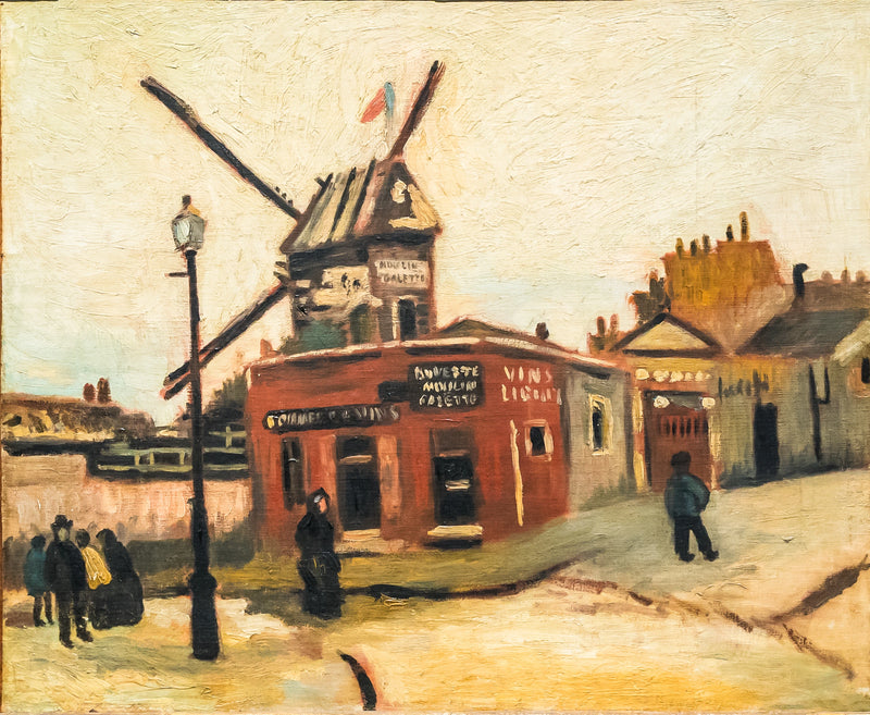 Møllen i la Galette - Vincent van Gogh