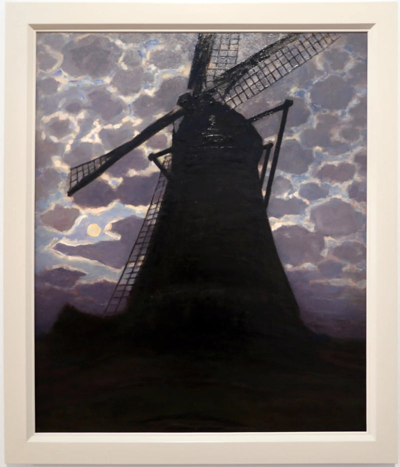 Kvernen om kvelden - Piet Mondrian