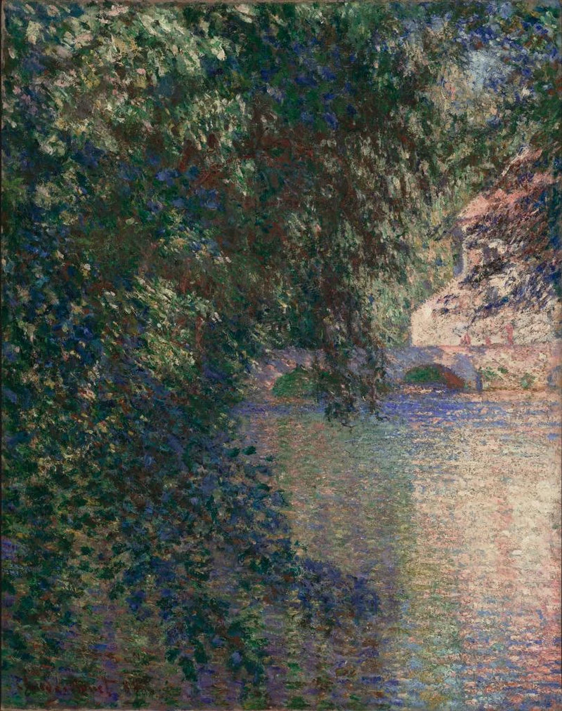 Mølle i Limetz - Claude Monet