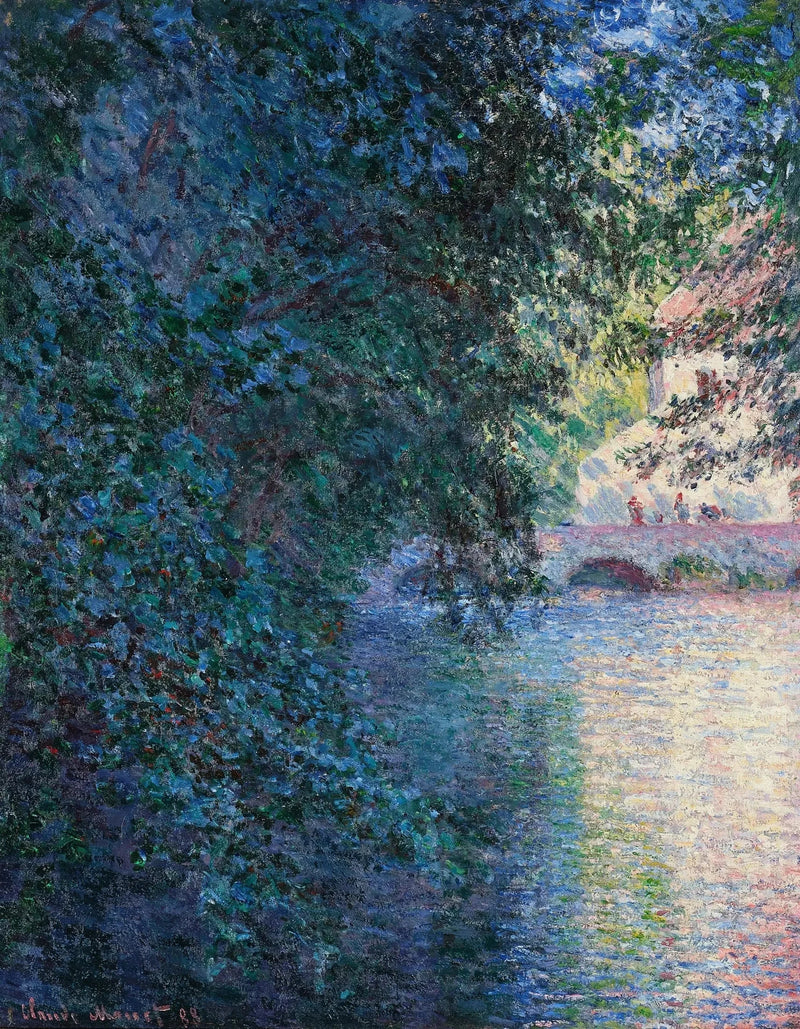 Limetz Mill W1210a - Claude Monet