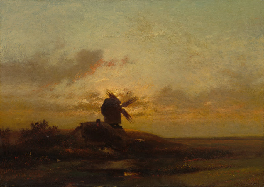 Le moulin à vent - Jules Dupré