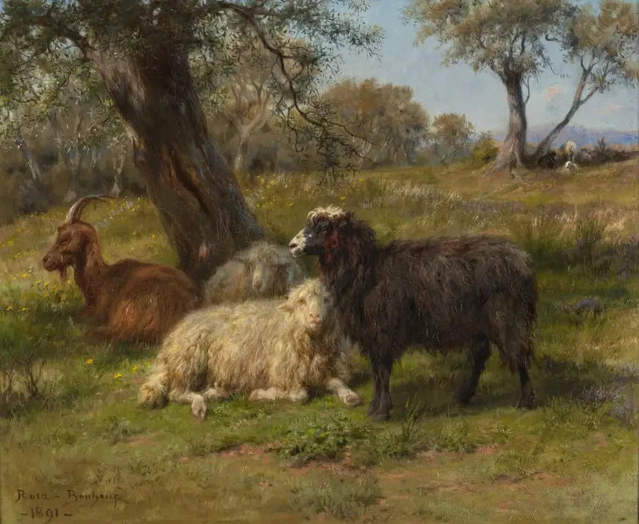 Sau og geiter - Rosa Bonheur