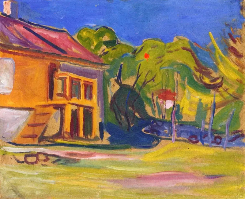 Munchs Hus i Åsgardstrand - Edvard Munch