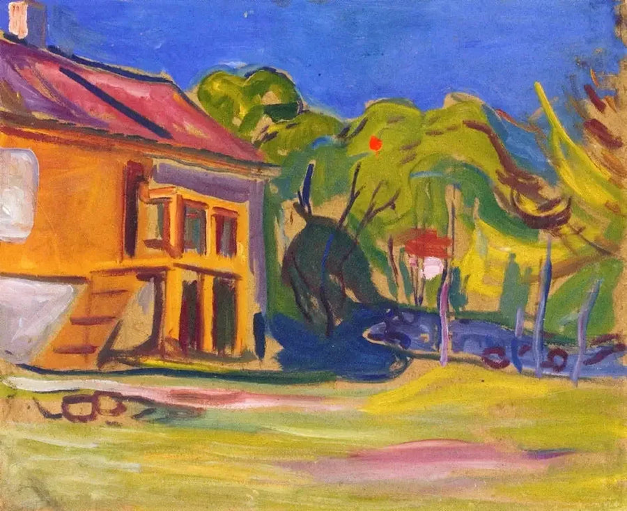 Munchs Hus i Åsgardstrand - Edvard Munch