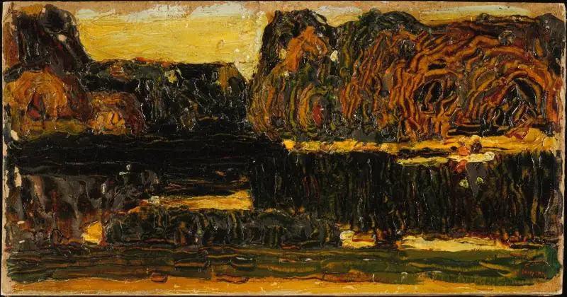 München, engelsk hage (Sjø og Båt) - Vassily Kandinsky