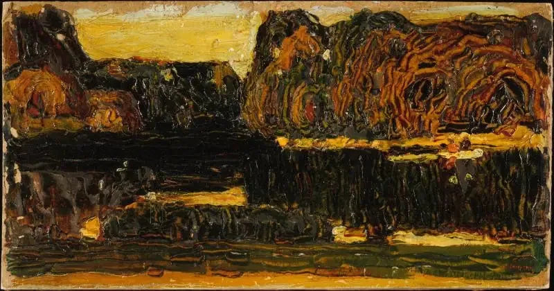 München, engelsk hage (Sjø og Båt) - Vassily Kandinsky