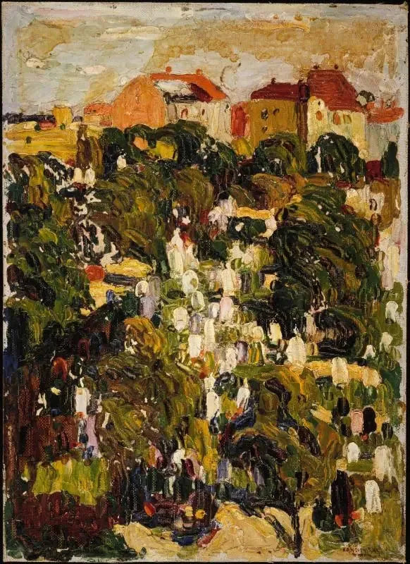München, Nordens kirkegård - Vassily Kandinsky