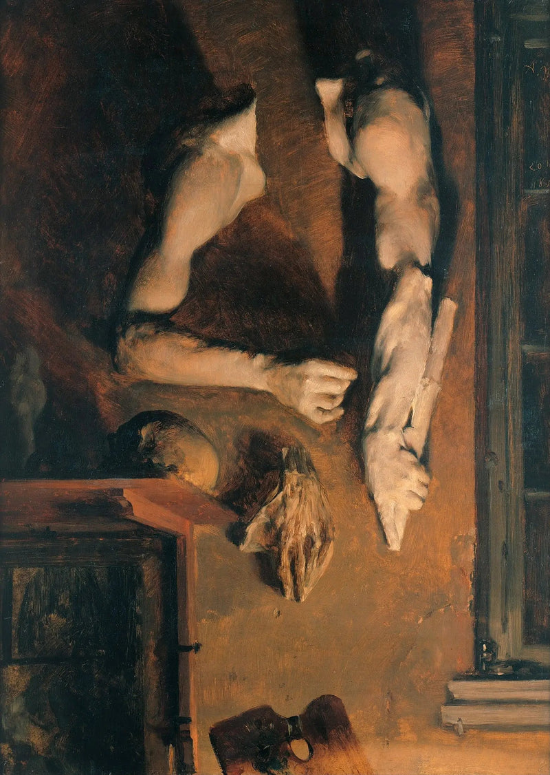 Verkstedvegg - Adolph von Menzel
