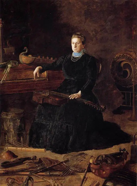 Utdødd musikk (Portrett av Sarah Sagehorn Frishmuth) - Thomas Eakins

Source:
Musique désuète (Portrait de Sarah Sagehorn Frishmuth) - Thomas Eakins