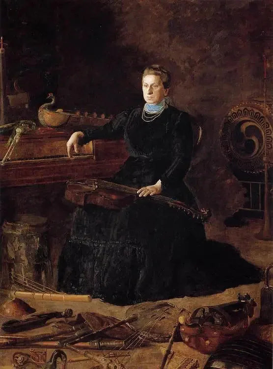 Utdødd musikk (Portrett av Sarah Sagehorn Frishmuth) - Thomas Eakins

Source:
Musique désuète (Portrait de Sarah Sagehorn Frishmuth) - Thomas Eakins