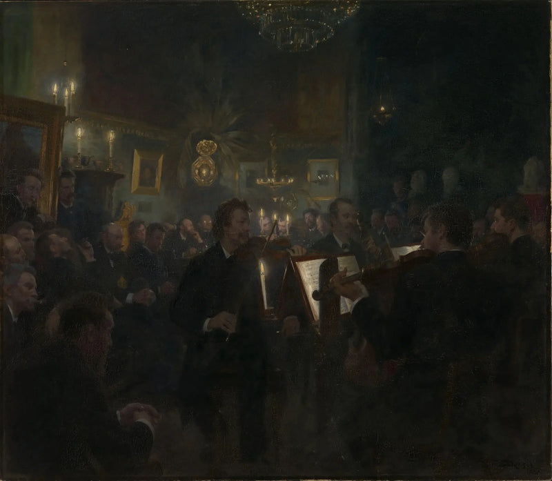 Musikk i studio - Peder Severin Krøyer