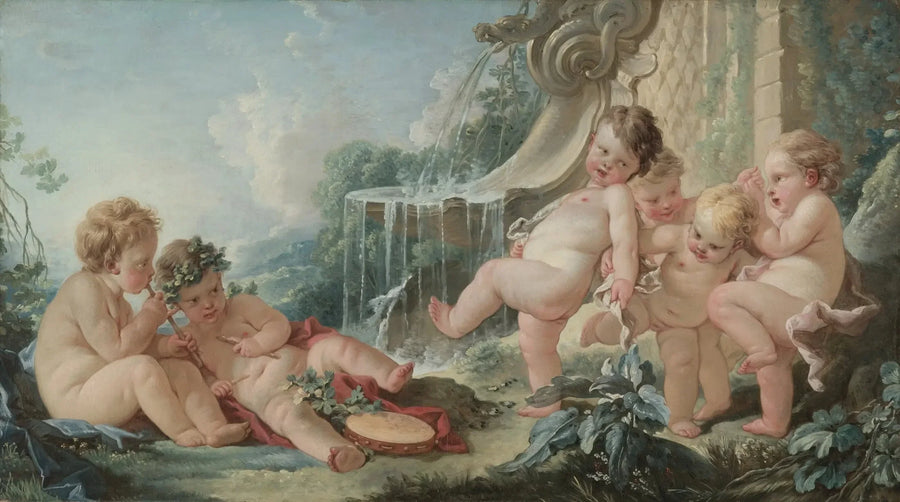 Musikk og dans - François Boucher
