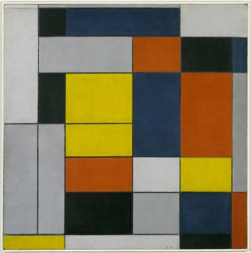 N° VI / Komposisjon N° II - Piet Mondrian
