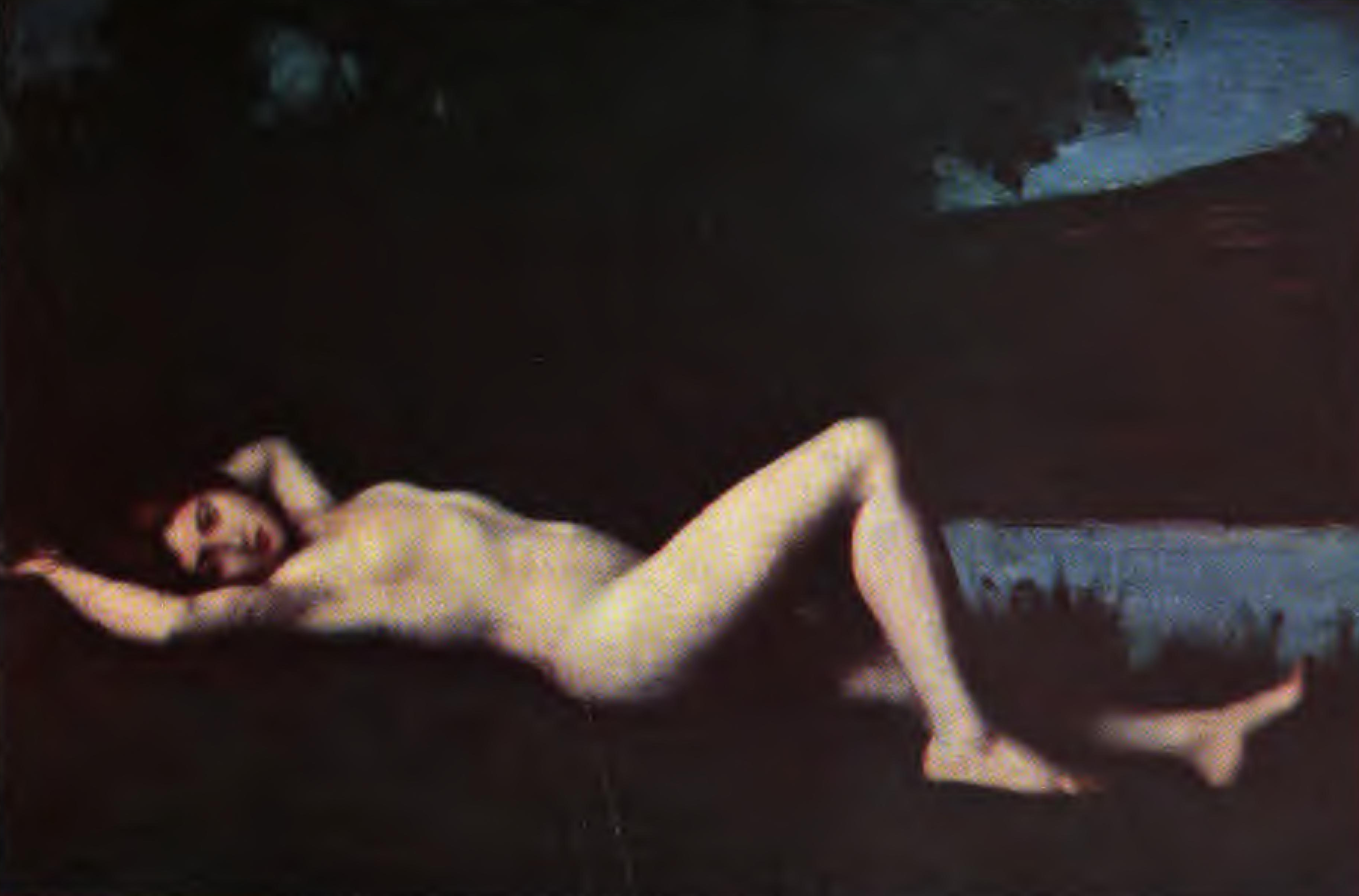 Naïade - Jean-Jacques Henner image 1 reproduction artisanale de tableau