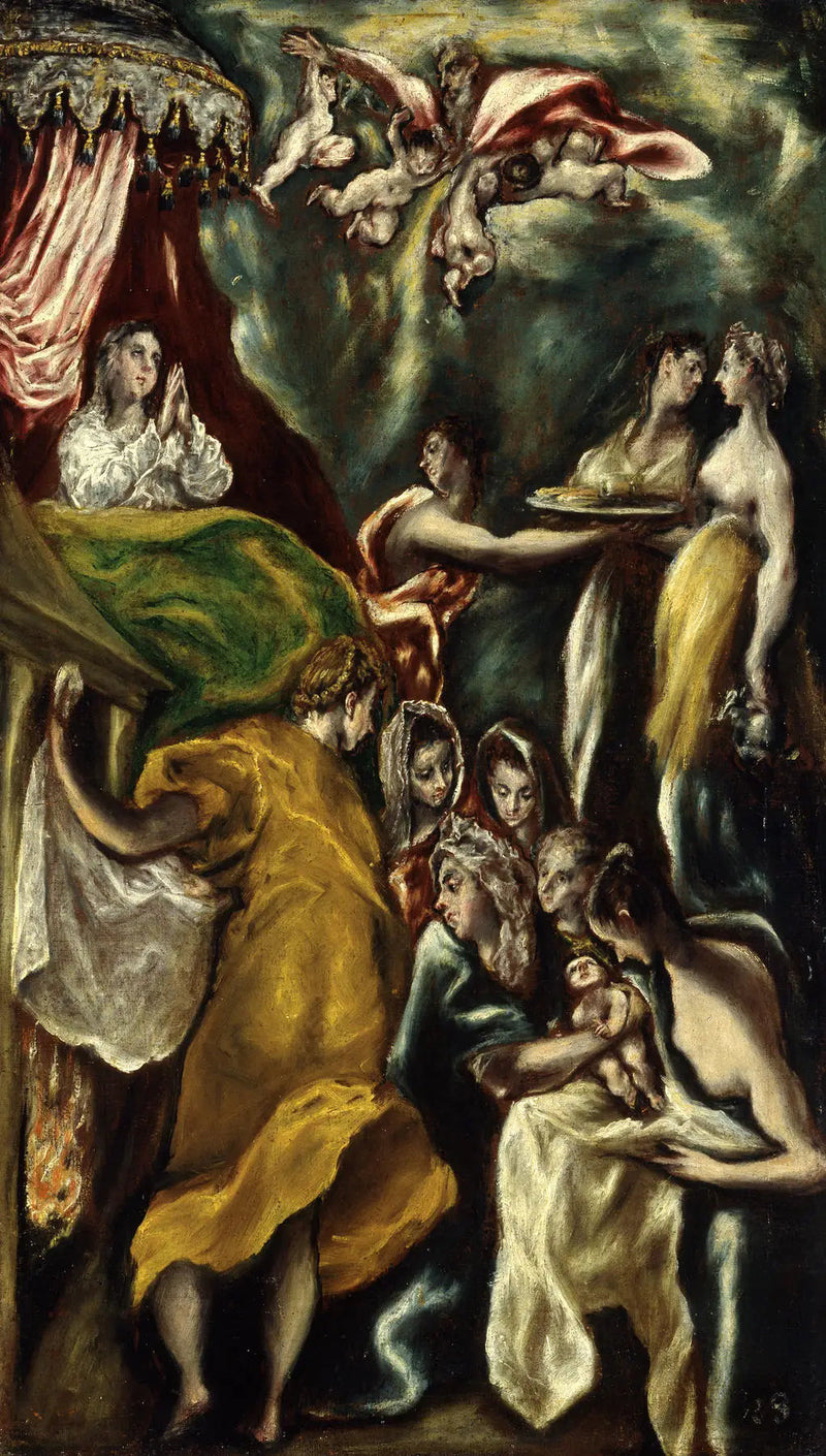 Marias fødsel - El Greco