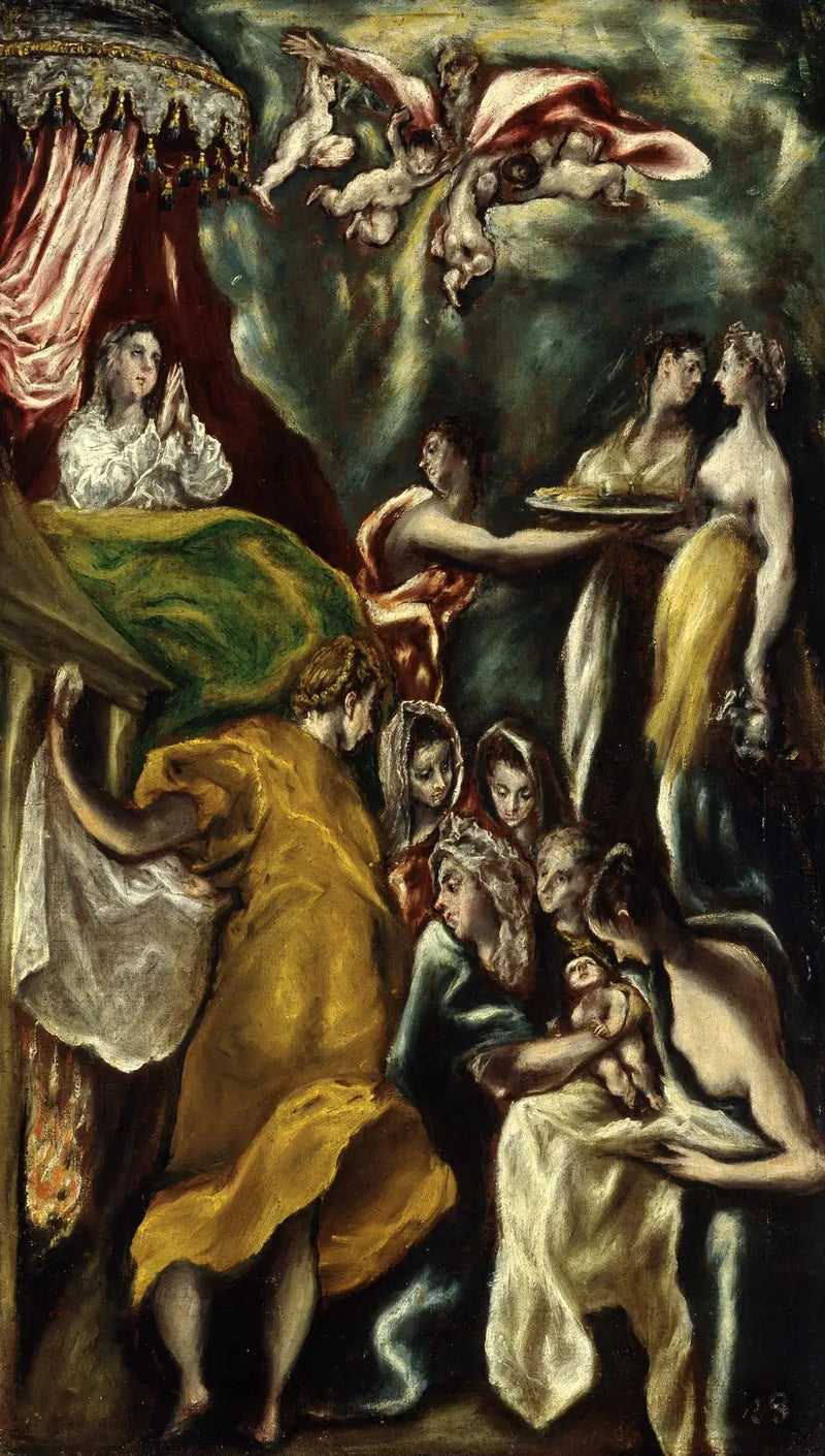 Marias fødsel - El Greco