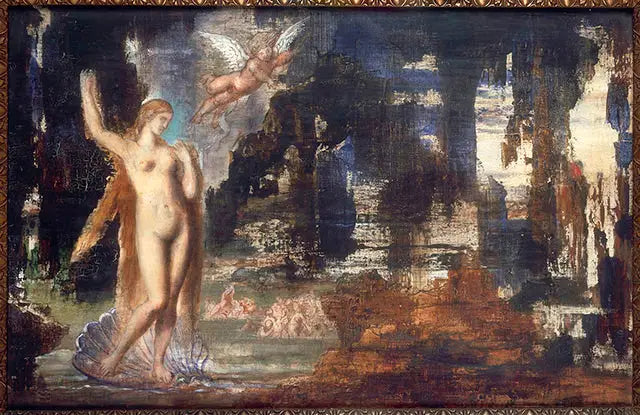 Fødselsen av Venus - Gustave Moreau
