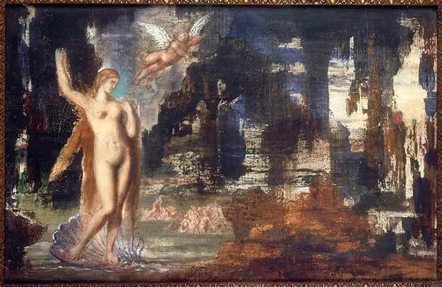 Fødselsen av Venus - Gustave Moreau