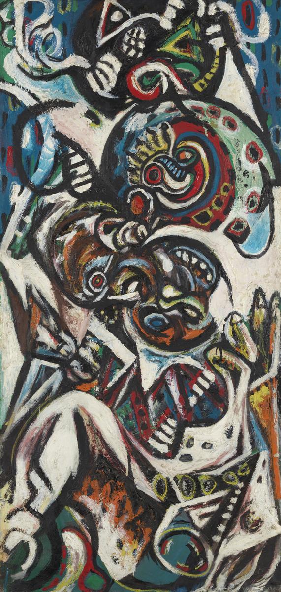 Naissance - Jackson Pollock image 1 reproduction de peinture à l’huile