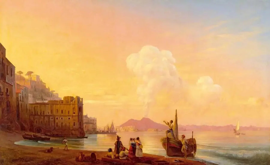 Napoli med en poet blant fiskerne - Ivan Aïvazovski

Source:
Naples avec un poète parmi les pêcheurs - Ivan Aïvazovski