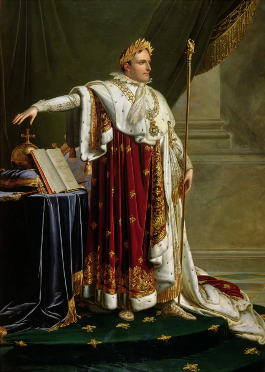 Napoléon i keiserlig kostyme - Anne-Louis Girodet

Source:
Napoléon en costume impérial - Anne-Louis Girodet