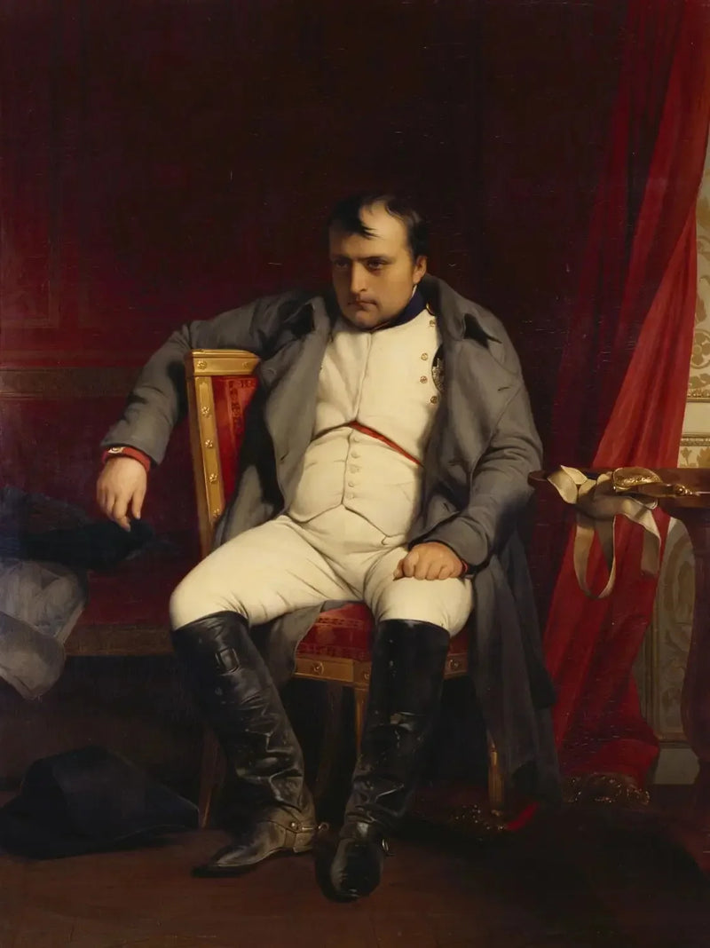 Napoléon Ier à Fontainebleau le 31 mars 1814 - Paul Delaroche

Source:
Napoléon Ier à Fontainebleau le 31 mars 1814 - Paul Delaroche