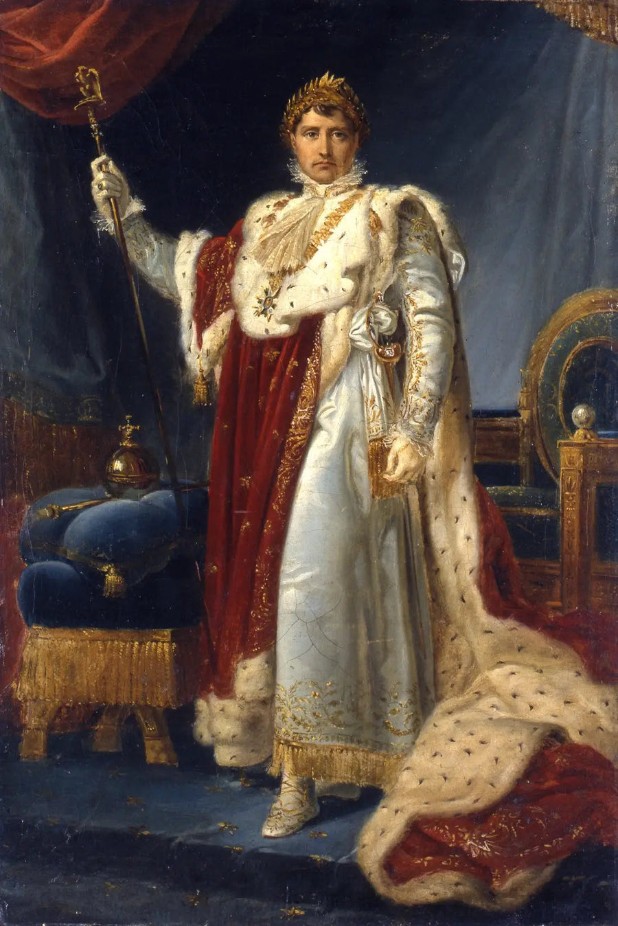 Napoléon I, keiser - François Gérard

Source:
Napoléon Ier, empereur - François Gérard