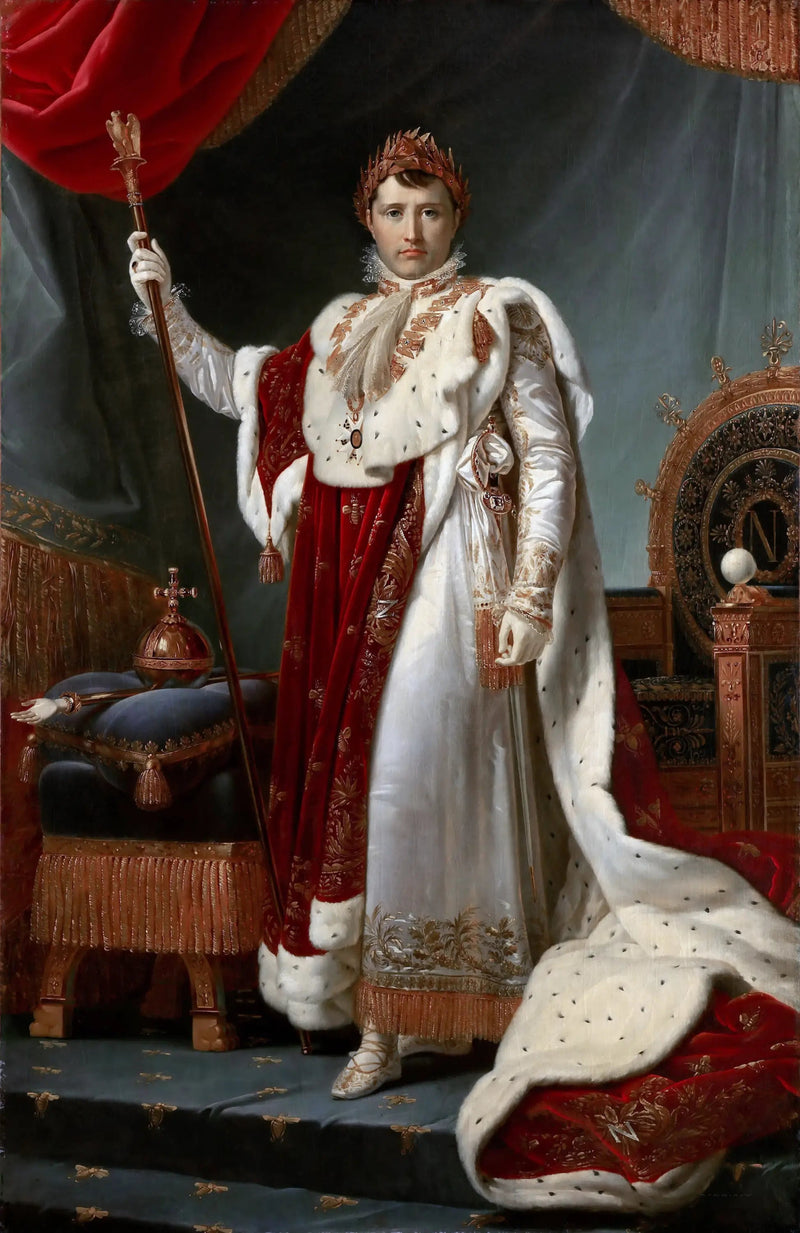 Napoléon I i helligdomskostyme - François Gérard

Source:
Napoléon Ier en costume de sacré - François Gérard