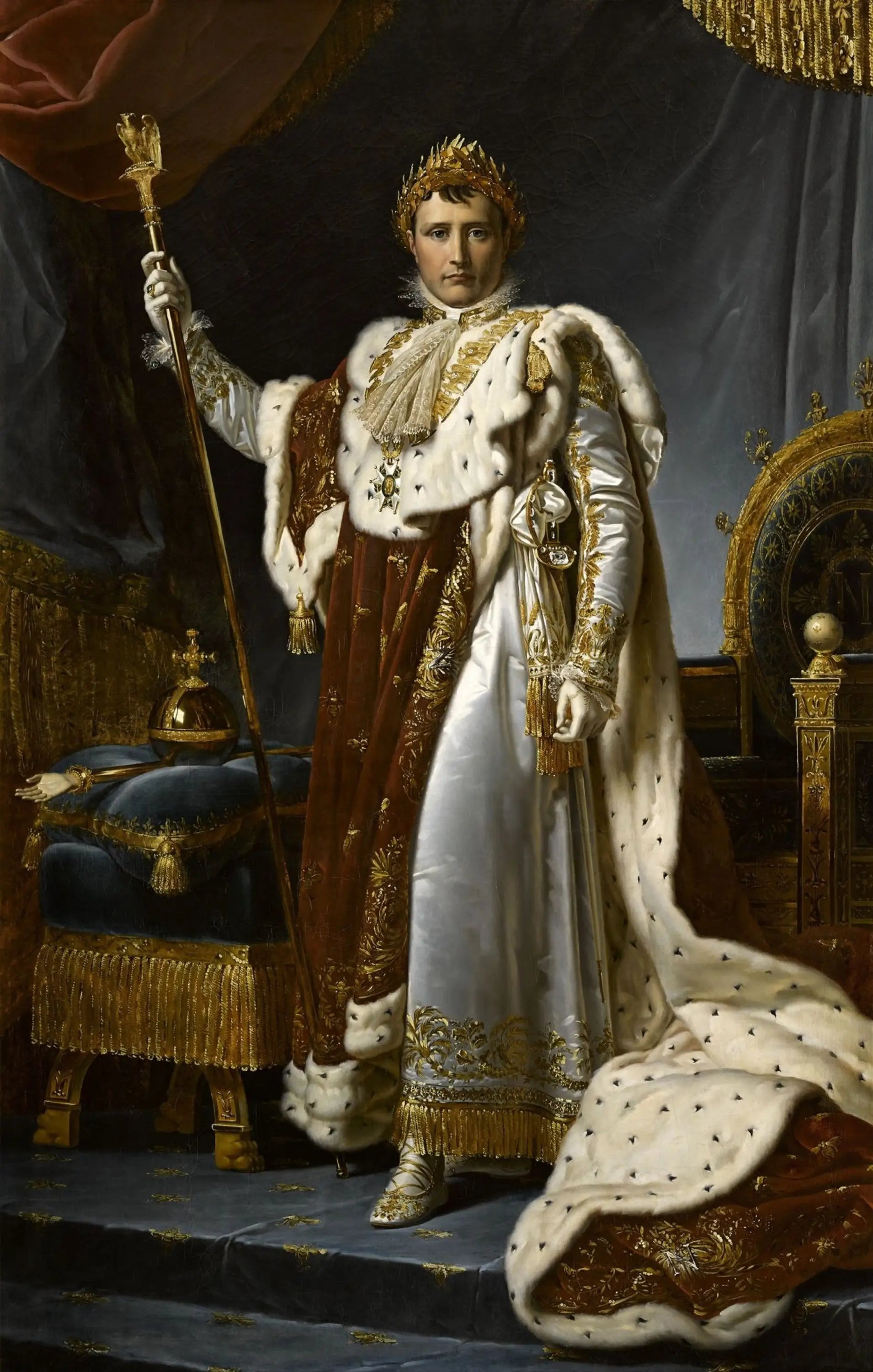 Napoléon Ier en costume du Sacre - François Gérard - Alpha Reproduction