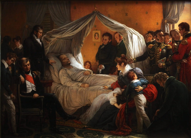 Napoléon på sitt dødsleie - Charles de Steuben

Source:
Napoléon sur son lit de mort - Charles de Steuben