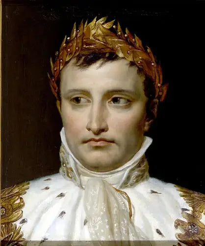 Napoleon, kronet hode - Jacques-Louis David