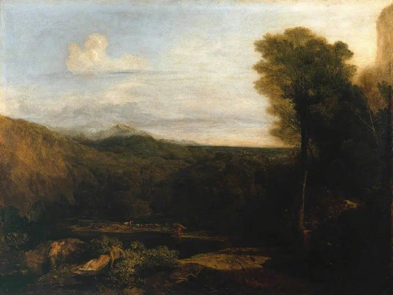 Narkissos og Ekko - J. M. W. Turner