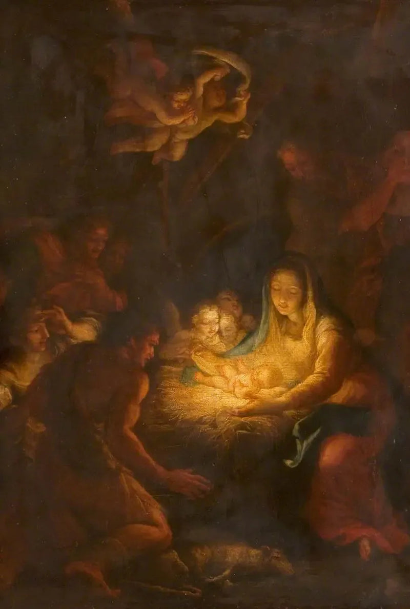 Julefødt - Antonio da Correggio