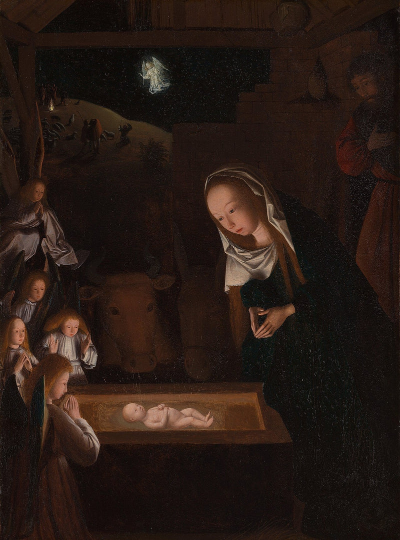 Nattens jomfrufødsel - Geertgen tot Sint Jans