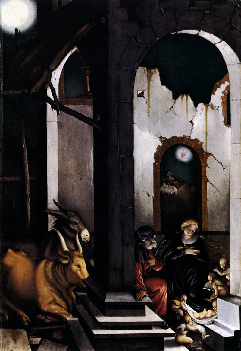 Julefødt - Hans Baldung Grien
