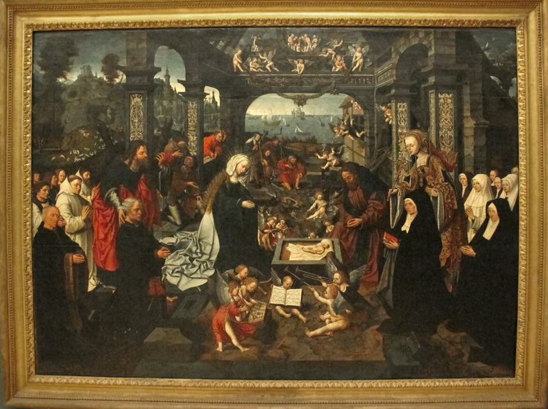 Julefødt - Jacob Cornelisz van Oostsanen