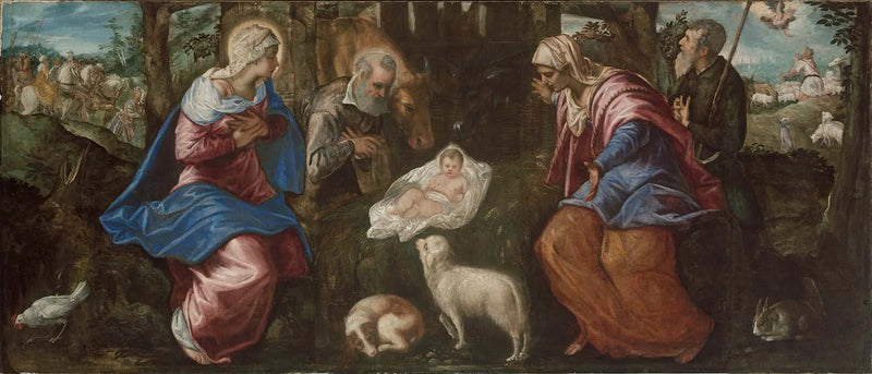 Julefødt - Jacopo Tintoretto