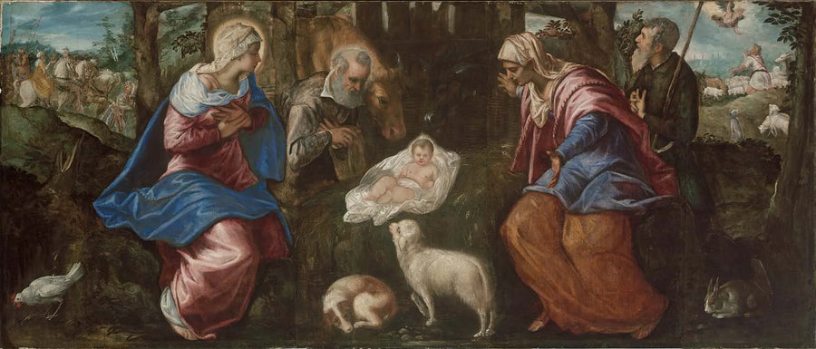 Julefødt - Jacopo Tintoretto