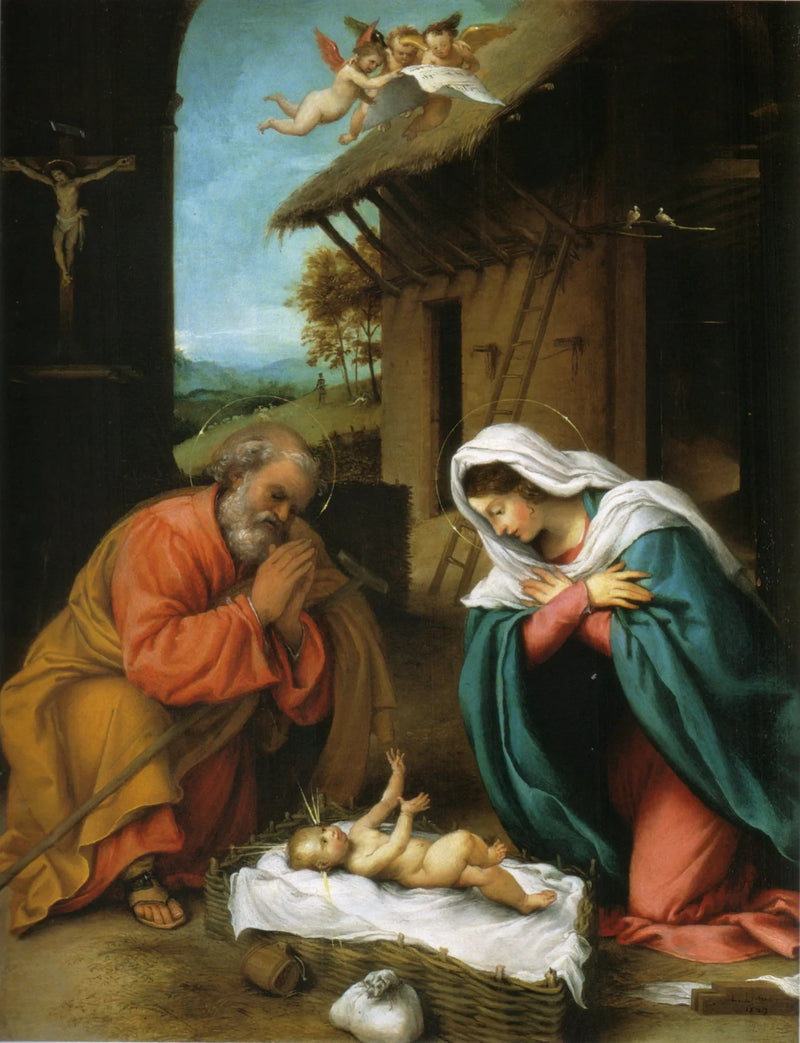 Julefødt - Lorenzo Lotto