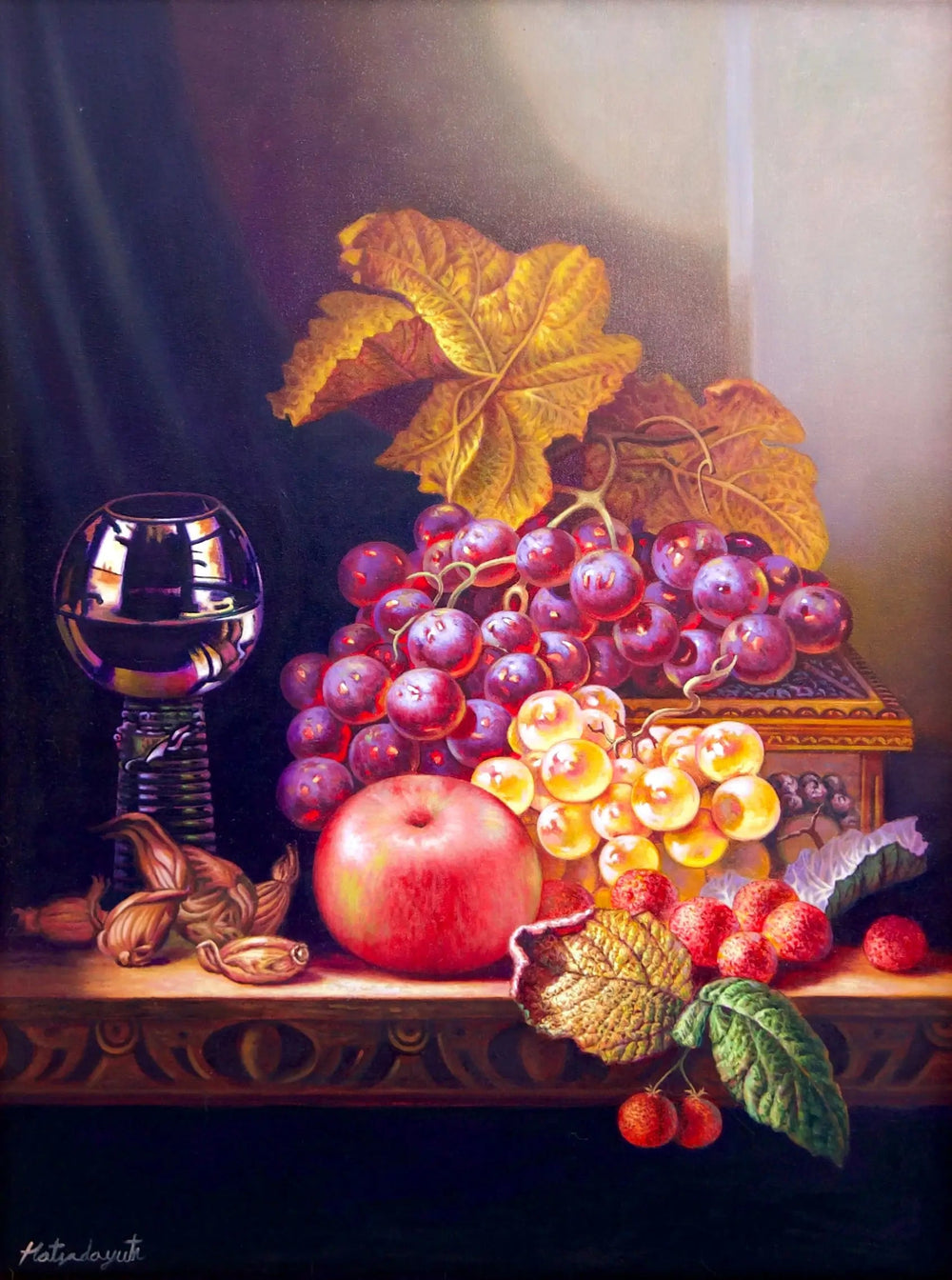 Nature Morte | 60 x 90 cm image 1 reproduction de peinture à l’huile