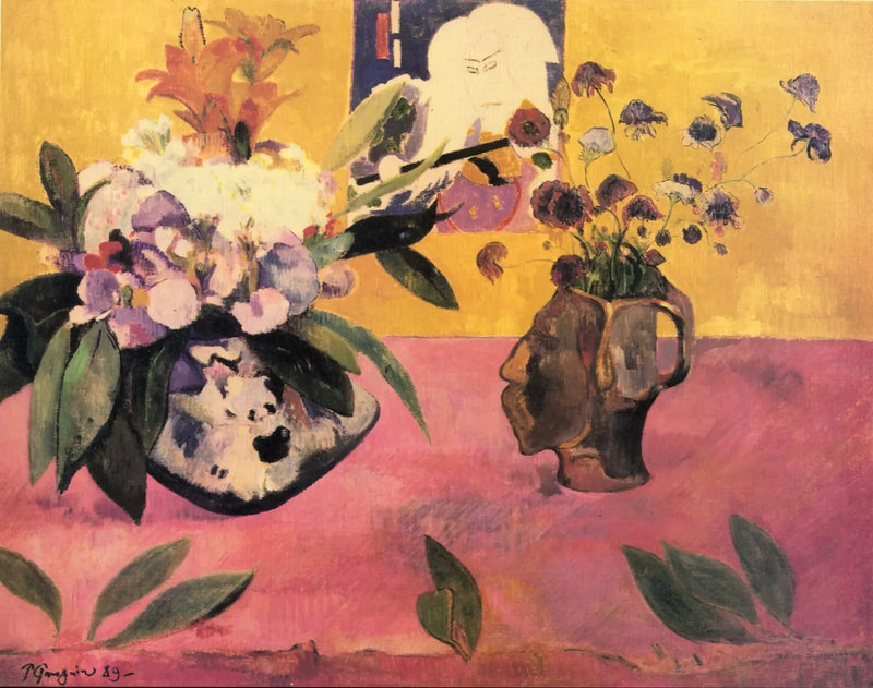 Stilleben med japansk trykk - Paul Gauguin