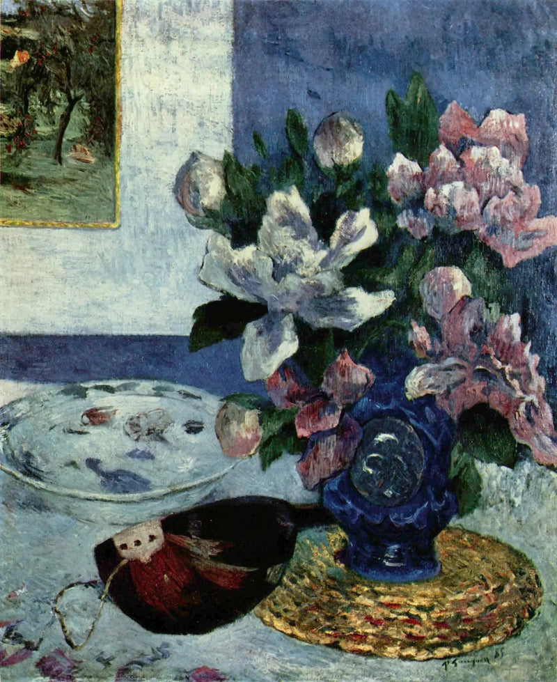 Stilleben med mandolin - Paul Gauguin