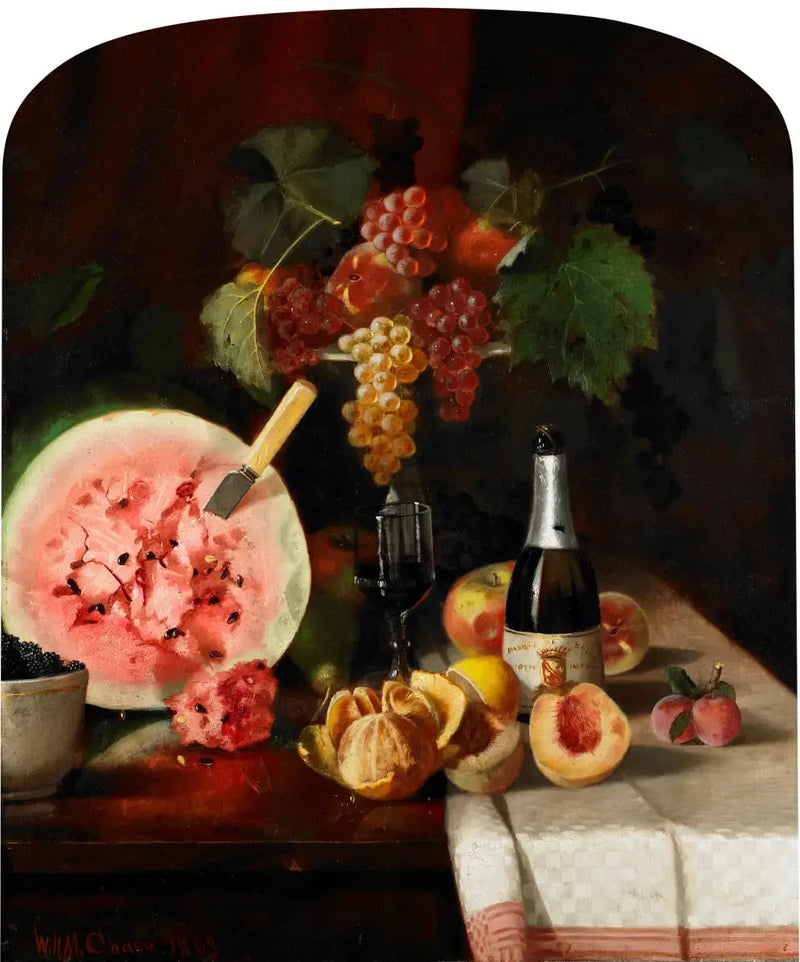Fruktstilleben med vannmelon - William Merritt Chase

Source:
Nature morte à la pastèque - William Merritt Chase
