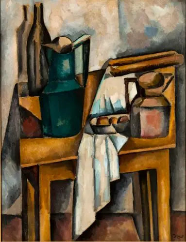 Dødsnatur på bordet - André Derain

Source:
Nature morte à la table - André Derain